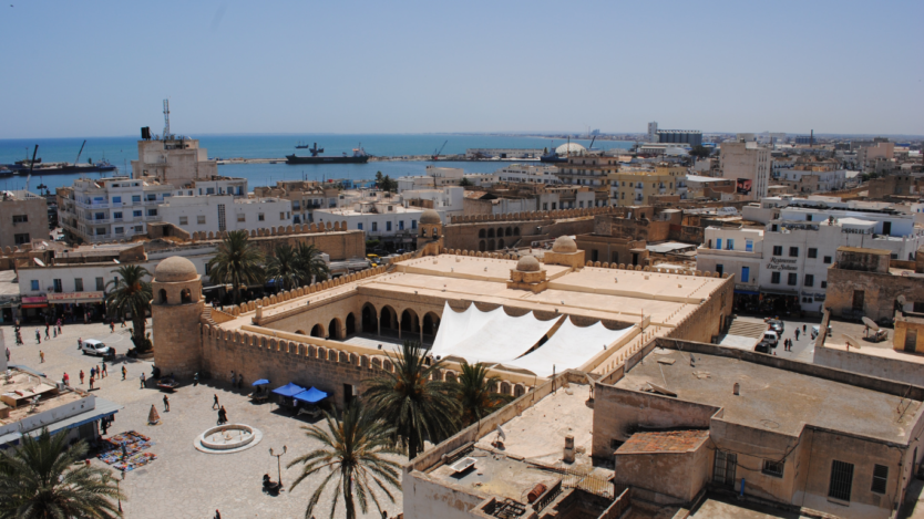 Tunisia, Tousse cityscape